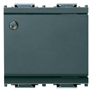 IDEA-DEVIATORE 1P 16AX LUMIN.2M GRIGIO - VIMAR 16025.M - VIMAR 16025.M product photo Photo 01 3XL