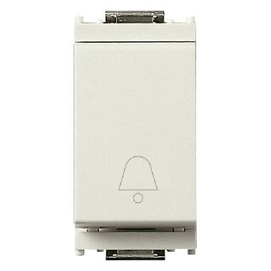 IDEA-PULSANTE 1P 10A NO SIMB.CAMPANELLO BIANCO - VIMAR 16080.C.B - VIMAR 16080.C.B product photo Photo 01 3XL