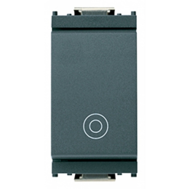 PULSANTE 1P NO 10A GENERICO SERIE IDEA GRIGIO - VIMAR 16080 product photo Photo 01 3XL