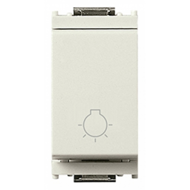 PULSANTE 1P NO 10A LUCE SERIE IDEA BIANCO - VIMAR 16081.B product photo Photo 01 3XL