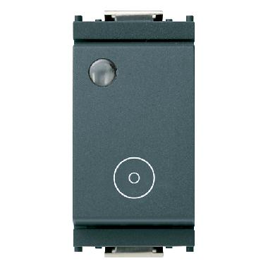 IDEA-PULS.1P NC 10A LUMINOSO GRIGIO - VIMAR 16092 - VIMAR 16092 product photo Photo 01 3XL