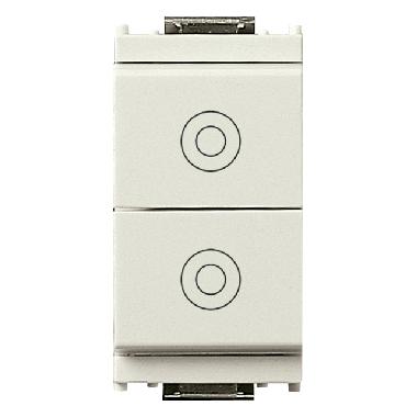DUE PULSANTI 1P NO 10A BIANCO - VIMAR 16121.B product photo Photo 01 3XL
