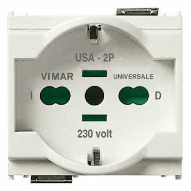 Presa 2P+T Vimar Idea 16A Universale Grigio 16210.B - VIMAR 16210.B product photo Photo 01 3XL