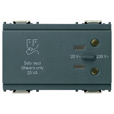 IDEA- PRESA X RASOIO 230V GRIGIO - VIMAR 16290 - VIMAR 16290 product photo Photo 01 3XL