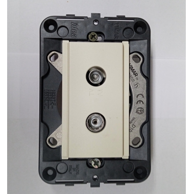 PRESA TV/SAT RD 10DB BIANCA SERIE IDEA - VIMAR 16328.D10.B product photo Photo 03 3XL