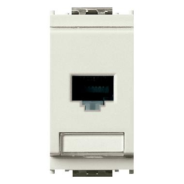 IDEA-PRESA RJ45 NETSAFE CAT.5E UTP BIANCO - VIMAR 16359.11.B product photo Photo 01 3XL