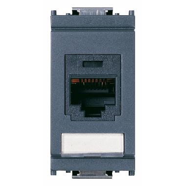 IDEA-PRESA RJ45 PANDUIT CAT5E UTP GRIGIO - VIMAR 16364.1 product photo Photo 01 3XL