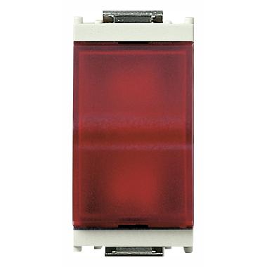 IDEA-SPIA PRISMATCA DIFFUSORE ROSSO BIANCO - VIMAR 16433.R.B - VIMAR 16433.R.B product photo Photo 01 3XL