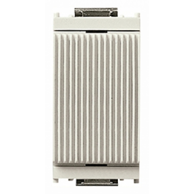 TAPPO COPRIFORO FRONTE RIGATO SERIE IDEA BIANCO - VIMAR 16540.B product photo Photo 01 3XL