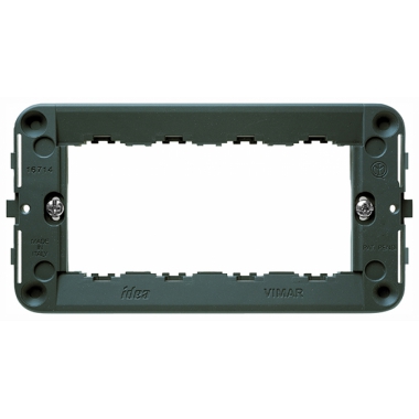 SUPPORTO 4 MODULI SERIE IDEA - VIMAR 16714 product photo Photo 01 3XL