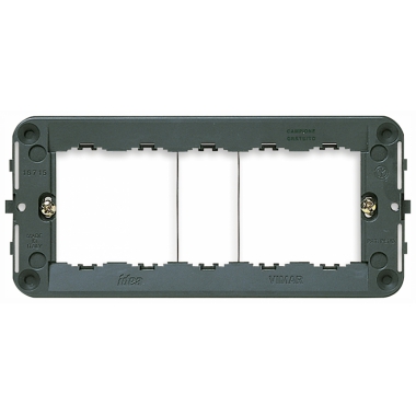 SUPPORTO 5 MODULI +VITI - VIMAR 16715 product photo Photo 01 3XL