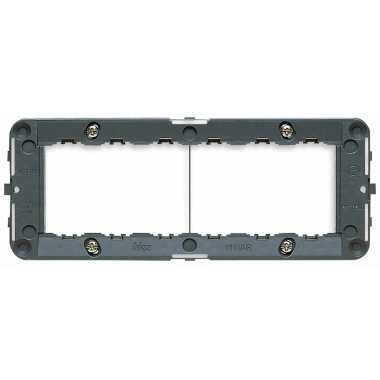 SUPPORTO 6 MODULI  +VITI SERIE IDEA - VIMAR 16716 product photo Photo 01 3XL