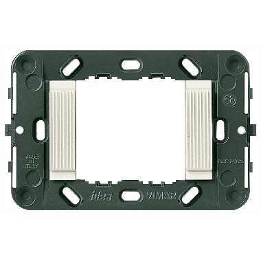 IDEA-SUPPORTO 2MD X SCATOLA QUADRATA BIANCO - VIMAR 16722.B product photo Photo 01 3XL