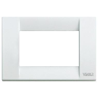 IDEA-PLACCA 3P METAL BIANCO - VIMAR 16733.01 - VIMAR 16733.01 product photo Photo 01 3XL