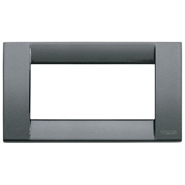 PLACCA CLASSICA 4M ANTRACITE METALL. - VIMAR 16734.23 product photo Photo 01 3XL