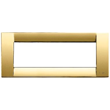 PLACCA CLASSICA 6M ORO LUCIDO - VIMAR 16736.32 product photo Photo 01 3XL