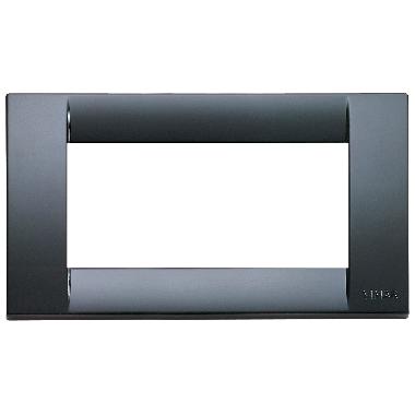 Placca Classica 4 Moduli Vimar Idea Grigio Grafite - VIMAR 16744.15 product photo Photo 01 3XL