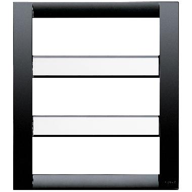 IDEA-PLACCA 18M(6+6+6) TECNOPOL.NERO - VIMAR 16749.16 - VIMAR 16749.16 product photo Photo 01 3XL