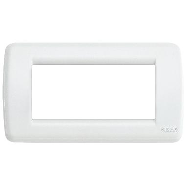 IDEA RONDO'-PLACCA 4M METAL BIANCO - VIMAR 16754.01 - VIMAR 16754.01 product photo Photo 01 3XL