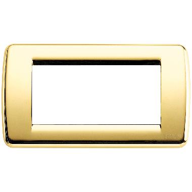 IDEA RONDO'-PLACCA 4M METAL ORO LUCIDO - VIMAR 16754.32 - VIMAR 16754.32 product photo Photo 01 3XL