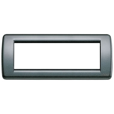 PLACCA ROND 6M ANTRACITE METALL. - VIMAR 16756.23 product photo Photo 01 3XL