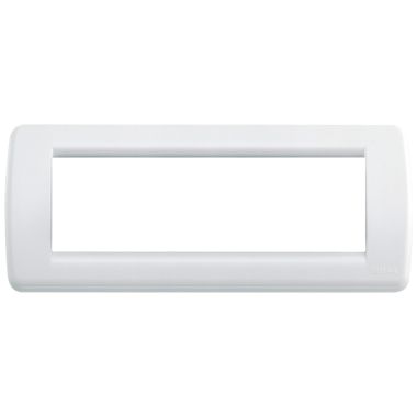 Placca Rondo' 6 Moduli Vimar Idea Bianco Brillante - VIMAR 16766.01 product photo Photo 01 3XL