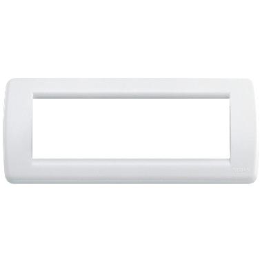 Placca Rondo' 6 Moduli Vimar Idea Bianco Brillante - VIMAR 16766.01 product photo Photo 01 3XL