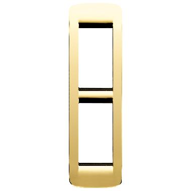 IDEA RONDO'-PLACCA 2M METAL PANNELLO ORO LUCIDO - VIMAR 16784.32 product photo Photo 01 3XL