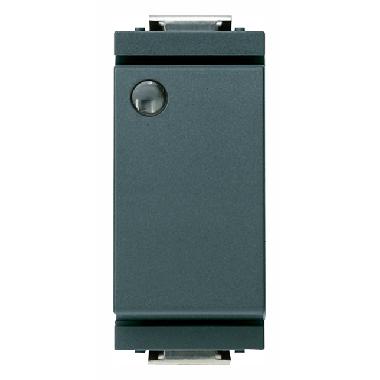 IDEA-INTERR.1P 16A LUMINOSO MOD.RIDOTTO GRIGIO - VIMAR 17001.L - VIMAR 17001.L product photo Photo 01 3XL