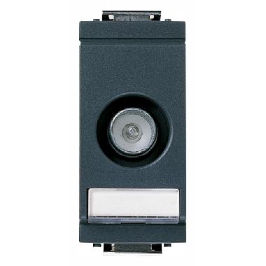 IDEA-PRESA TV-RD-SAT DIR.1DB MASC.MOD.RID-GRIGIO - VIMAR 17066.01 - VIMAR 17066.01 product photo Photo 01 3XL