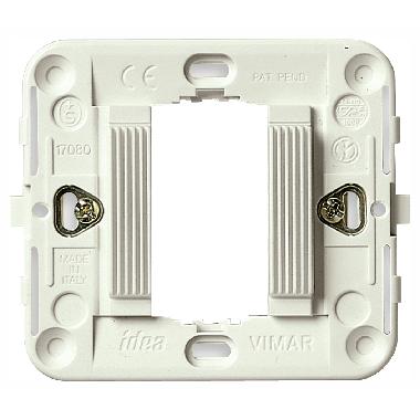 SUPPORTO RIGATO 1M +GRIFFE BIANCO - VIMAR 17081.B product photo Photo 01 3XL