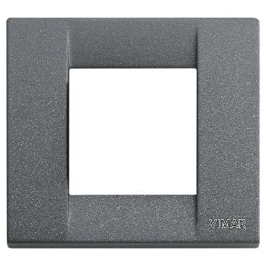 IDEA CLASS-PLACCA 1/2M RID.METAL ARDESIA - VIMAR 17092.46 - VIMAR 17092.46 - VIMAR 17092.46 product photo Photo 01 3XL