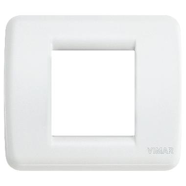 IDEA RONDO'-PLACCA 1/2M RID.METAL BIANCO - VIMAR 17093.01 - VIMAR 17093.01 product photo Photo 01 3XL