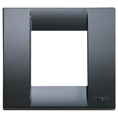 IDEA CLASS-PLACCA 1/2M RID.TECNOPOL.GRIGIO GRAFITE - VIMAR 17097.15 - VIMAR 17097.15 product photo Photo 01 3XL