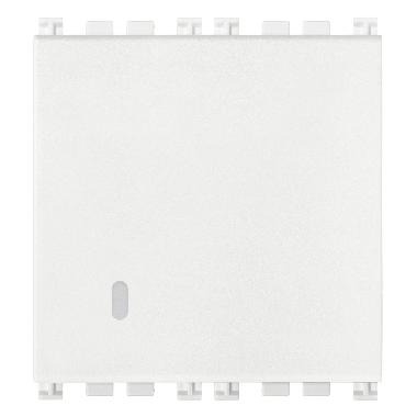 ARKE'-PULSANTE 1P NO 10A 2M BIANCO - VIMAR 19008.2.B - VIMAR 19008.2.B product photo Photo 01 3XL