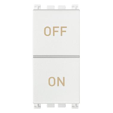 DUE PULSANTI INDIPENDENTI NO+NC 10A BIANCO - VIMAR 19058.B - VIMAR 19058.B product photo Photo 01 3XL