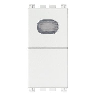 ARKE'-PULSANTE 1P NO 10A CON SPIA BIANCO - VIMAR 19068.B - VIMAR 19068.B - VIMAR 19068.B product photo Photo 01 3XL