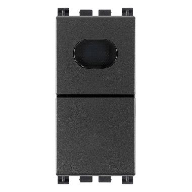 ARKE'-PULSANTE 1P NO 10A CON SPIA GRIGIO - VIMAR 19068 - VIMAR 19068 - VIMAR 19068 product photo Photo 01 3XL