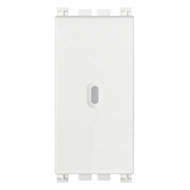 INTERRUTTORE ASSIALE ILLUMINABILE VIMAR ARK&Atilde;&uml; 1P 16AX BIANCO - VIMAR 19101.B product photo Photo 01 3XL