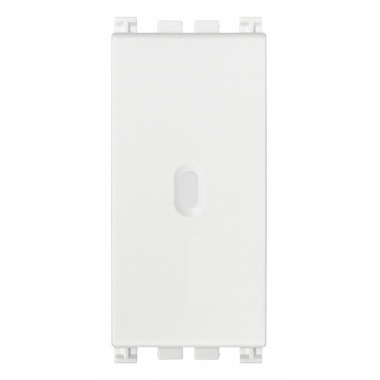 DEVIATORE 1 PULSANTE 10AX ASSIALE BIANCO - VIMAR 19104.B product photo Photo 01 3XL