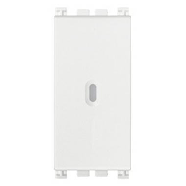 PULSANTE ARKE' 1 PULSANTE NO 10A ASSIALE BIANCO - VIMAR 19108.B product photo Photo 01 3XL