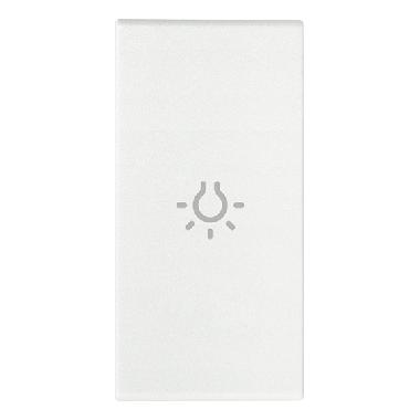 TASTO 1M SIMBOLO LUCE ASSIALE BIANCO - VIMAR 19131.L.B product photo Photo 01 3XL