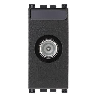 Presa Tv-Rd-Sat Vimar Ark&egrave; Passante Grigio 19300.10 - VIMAR 19300.10 - VIMAR 19300.10 product photo Photo 01 3XL