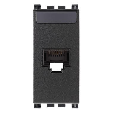 ARKE'-PRESA RJ45 NETSAFE CAT6 UTP GRIGIO - VIMAR 19339.13 - VIMAR 19339.13 product photo Photo 01 3XL