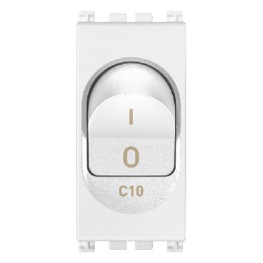 ARKE'-INTERRUTTORE MT 1P+N C10 120-230V BIANCO - VIMAR 19405.10.B - VIMAR 19405.10.B - VIMAR 19405.10.B product photo Photo 01 3XL