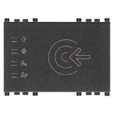 Arkè Lettore transponder esterno KNX grigio - VIMAR 19457 product photo Photo 01 3XL