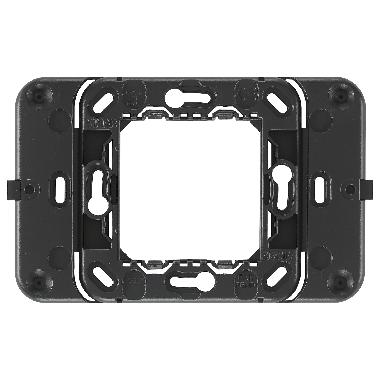 SUPPORTO RADIO PLACCA 2M CENTRALI GRIGIO - VIMAR 19507 - VIMAR 19507 - VIMAR 19507 product photo Photo 01 3XL