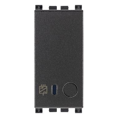 ARKE'-INTERFACCIA 2 COMANDI TRADIZ. 1M GRIGIO - VIMAR 19518 - VIMAR 19518 - VIMAR 19518 product photo Photo 01 3XL