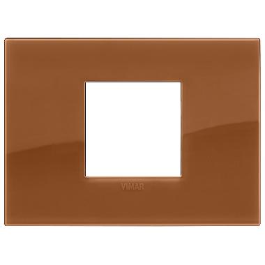 Arké Placca Classic 2MC Reflex caramel - VIMAR 19652.62 - VIMAR 19652.62 product photo Photo 01 3XL