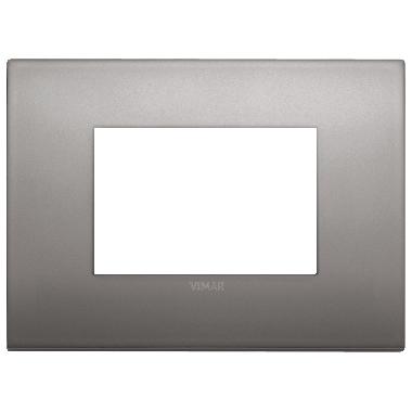 ARKE'-PLACCA CLASSIC 3M METALLO NICHEL NERO - VIMAR 19653.10 - VIMAR 19653.10 - VIMAR 19653.10 product photo Photo 01 3XL
